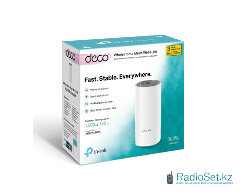 Беспроводная MESH-система Wi-Fi TP-Link Deco E4 (1-pack)